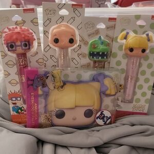 Nickelodeon Rugrats Angelica Eyeshadow Palette And Lip Gloss Set by Funko